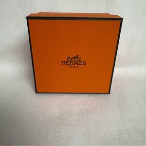 EMPTY HERMES Bracelet Orange Gift Box